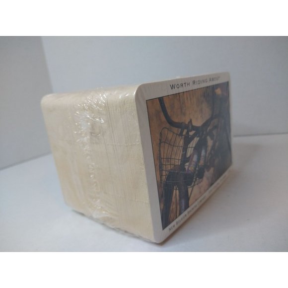 Postcard Coaster, Fat Tire Amber Ale, Worth Riding About, New Belgium - Picture 1 of 4